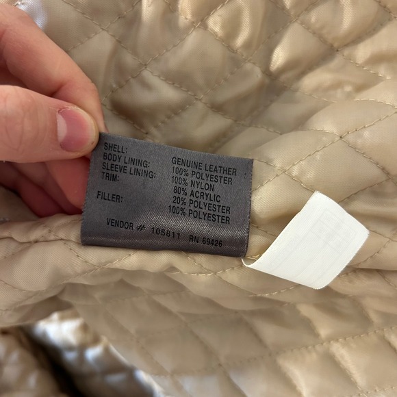 Wilsons Leather Maxima Brown Suede Fur Lined Penny Lane Aviator Jacket Women's L - Picture 4 of 8